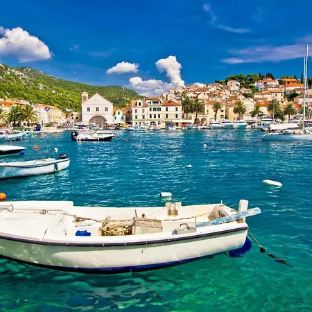 Lejlighed In Hvar Town With Sea View, Terrace, Air Conditioning, Wi-fi *