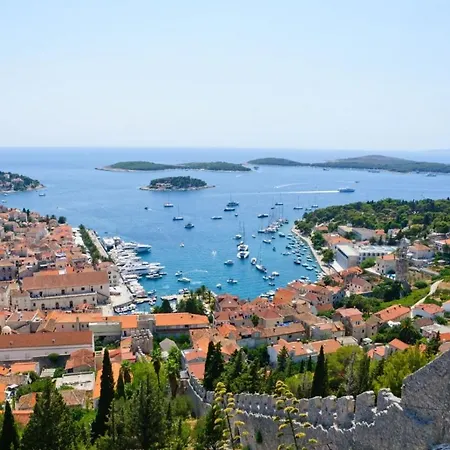 Lejlighed In Hvar Town With Sea View, Terrace, Air Conditioning, Wi-fi Hvar Town