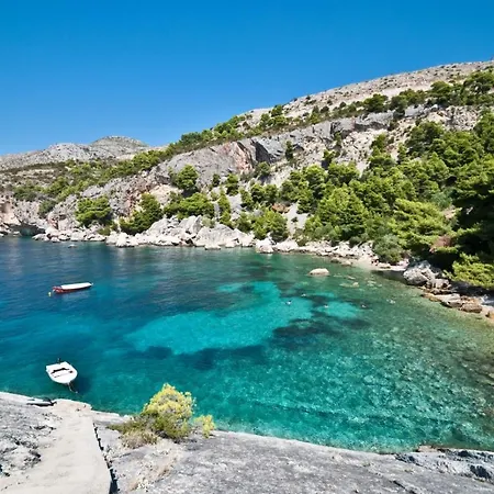 In Hvar Town With Sea View, Terrace, Air Conditioning, Wi-fi Lejlighed Hvar Town